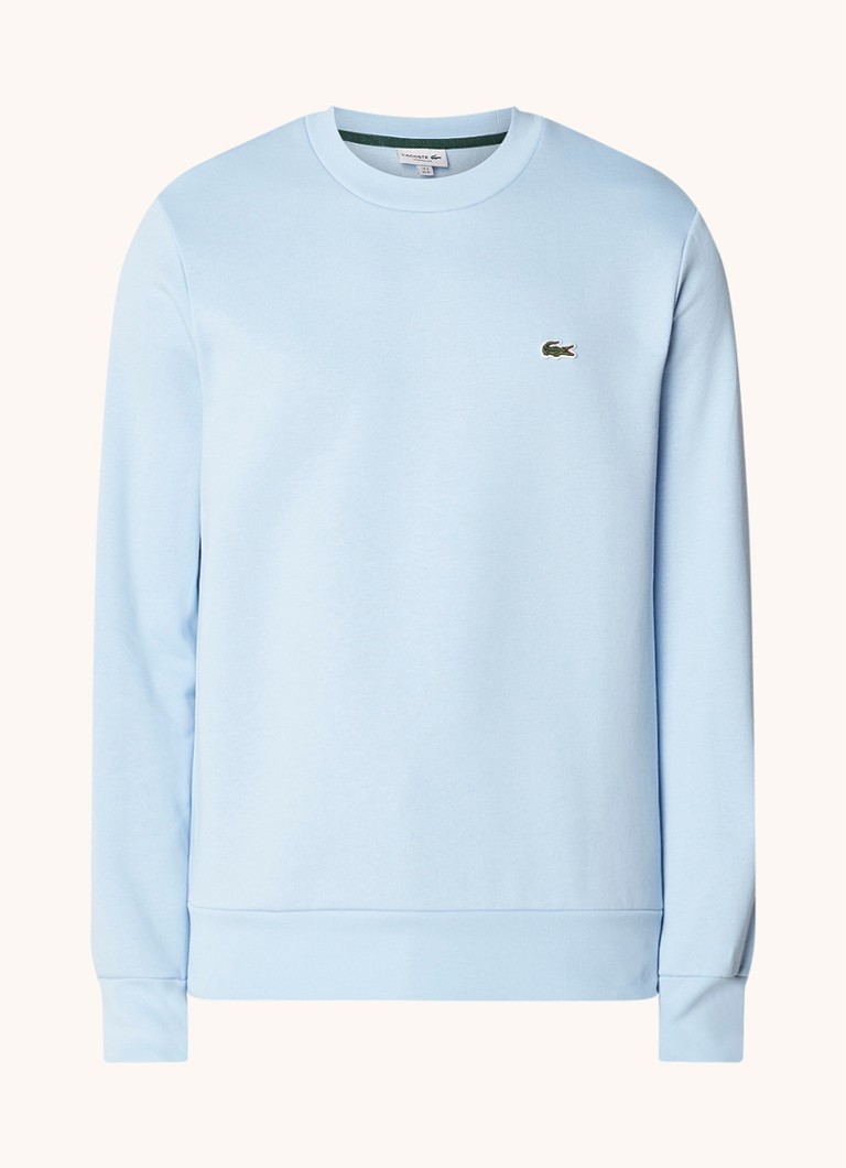 Maglione Lacoste con logo ricamato