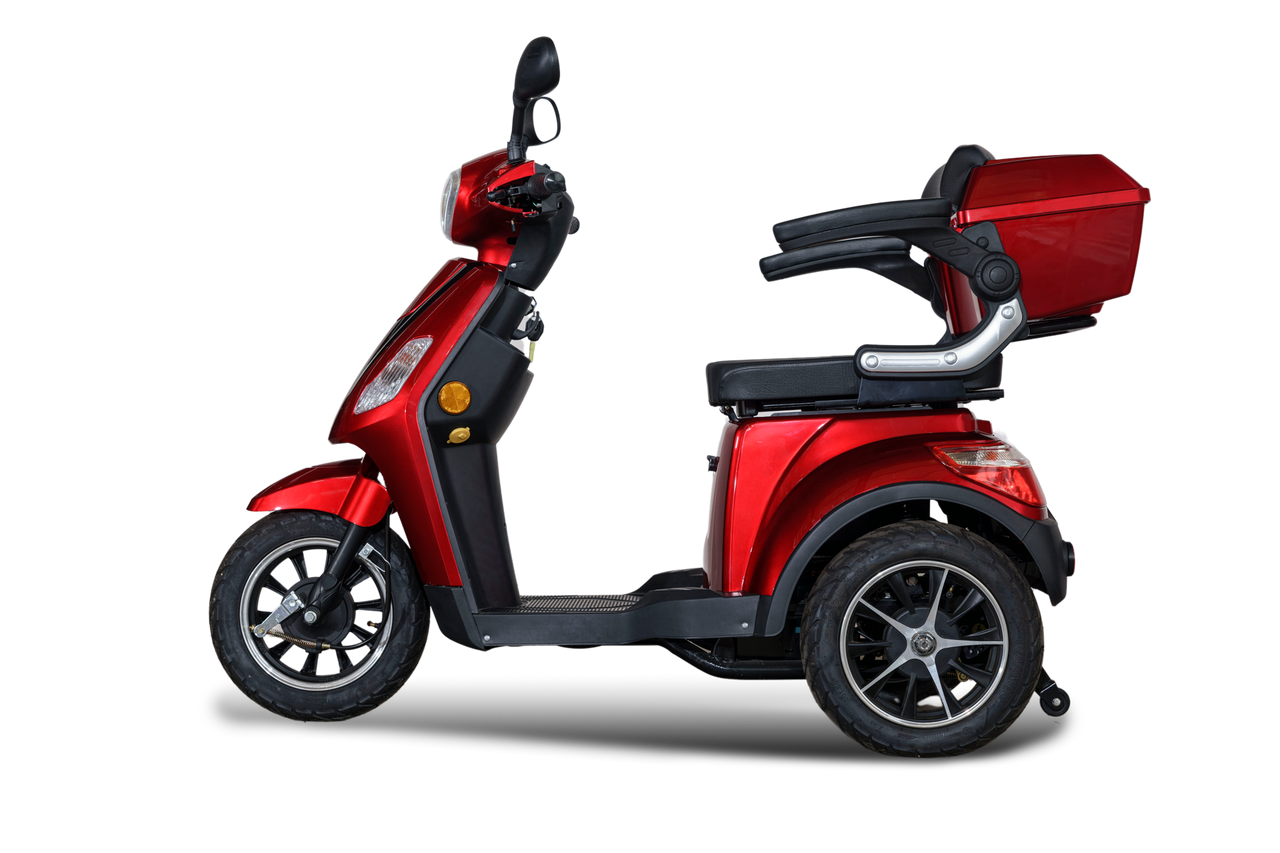 Stormborn R3 Elektro-Dreiradroller 25 km/h rot