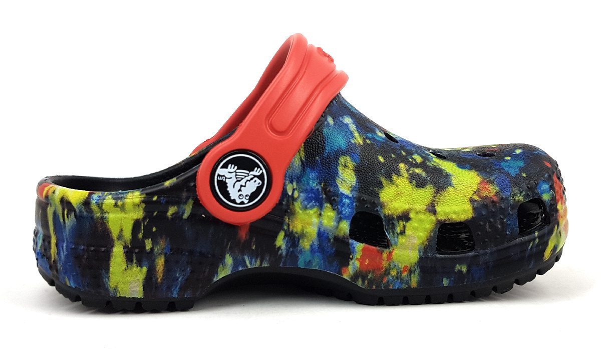 Crocs Tie Dy Clog T 206994 Mehrfarbig 4 SW Multi