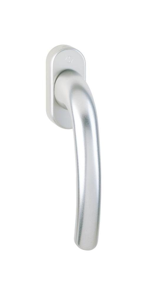 HOPPE Fensterbeschlag Fenstergriff Tokyo 0710/U26 Aluminium F1 / naturfarbig 32 mm Standard