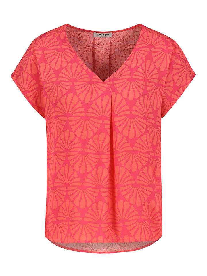 Sublevel Bluse in Pink/ Apricot günstig kaufen