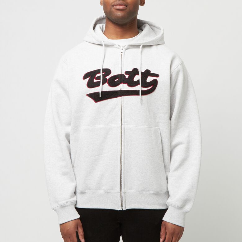 BoTT Script Logo Zip Hoodie ash