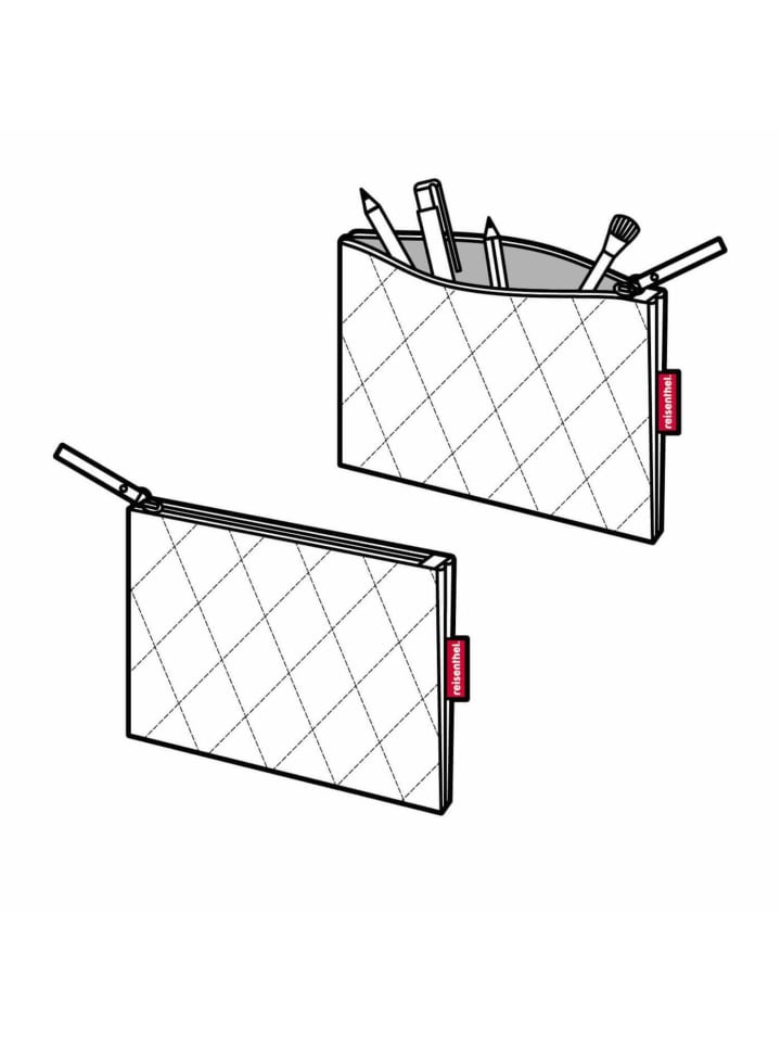 Reisenthel Kosmetiktasche Rhombus in Braun | Schwarz günstig kaufen onesize