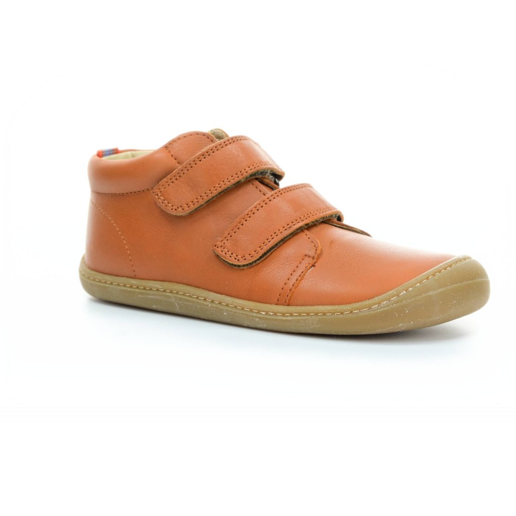 Koel4kids Bob Napa Cognac braune Barfuß-Stiefeletten