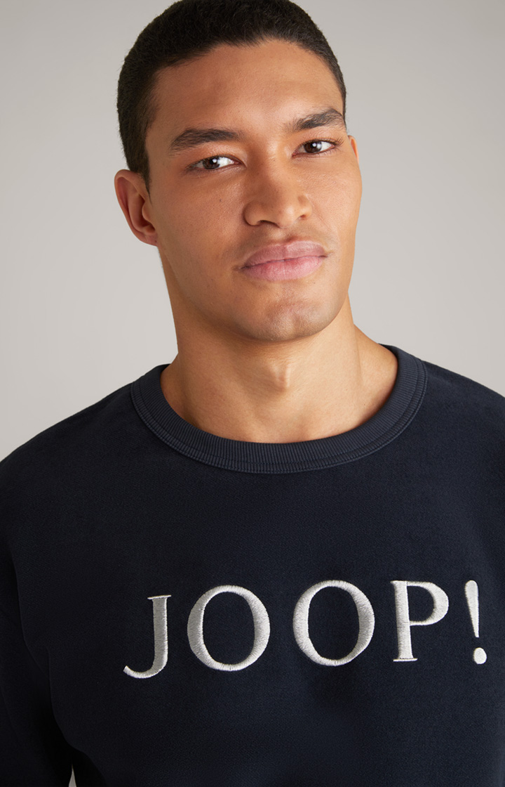 Loungewear Sweatshirt in Dunkelblau