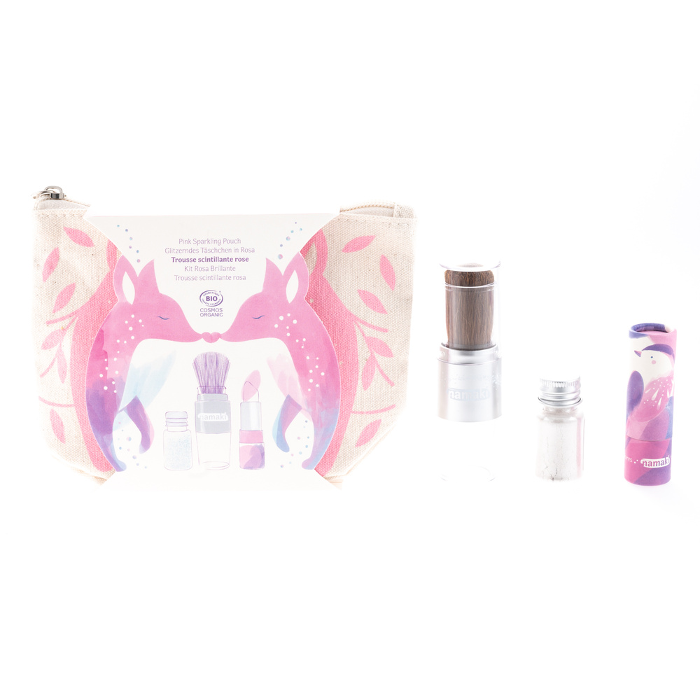 namaki Trousse Renard Rose Maquillage
