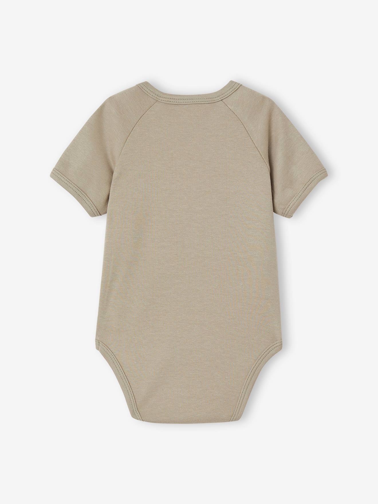 Vertbaudet 7er-Pack Baby Wickelbodys BASICS - mehrfarbig