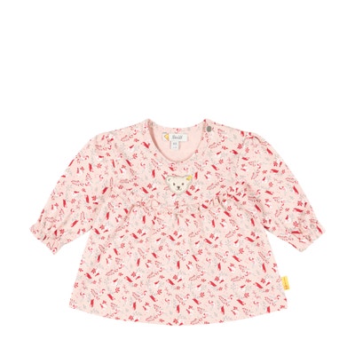 Bluse langarm, rosa für Mädchen