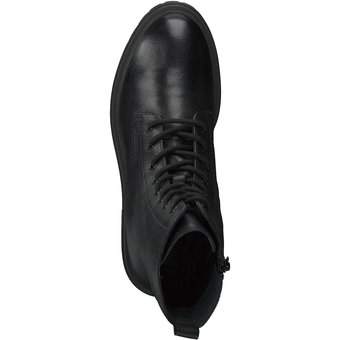 Leone Schnürstiefelette in schwarz