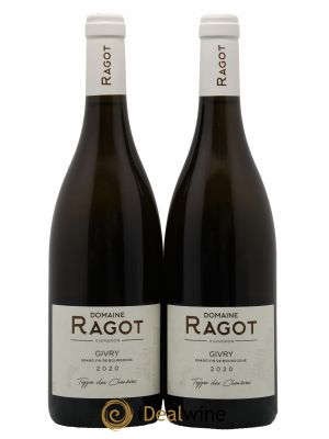 Givry Teppe de Chenèves Ragot (Domaine)  2020 - Lot de 2 Bouteilles