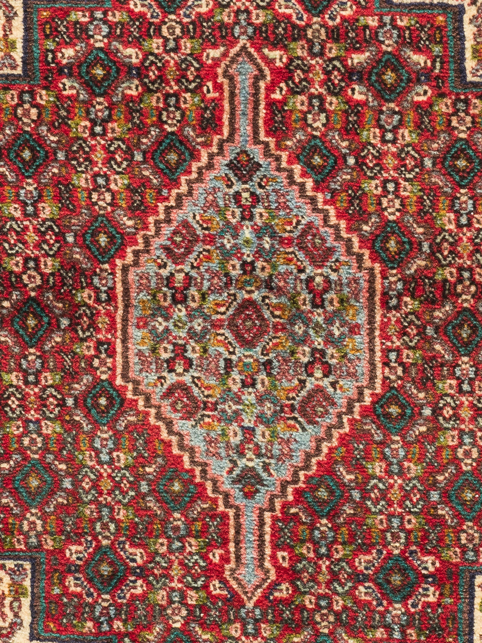 Senneh ca. 80 x 105 cm, Unikat / Einzelstück