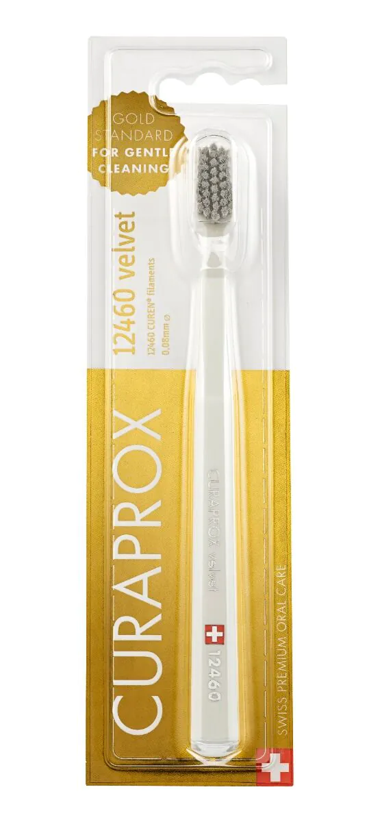 Curaprox CS 12460 Velvet - dantų šepetėlis 1 vnt.