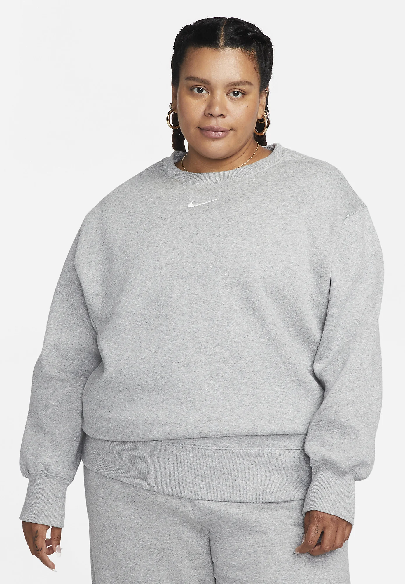 Nike Sportswear W PHNX FLC OS CREW - Sudadera