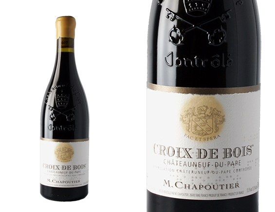 M. Chapoutier Châteauneuf-du-Pape Croix de Bois 2014 Rhône Châteauneuf du Pape