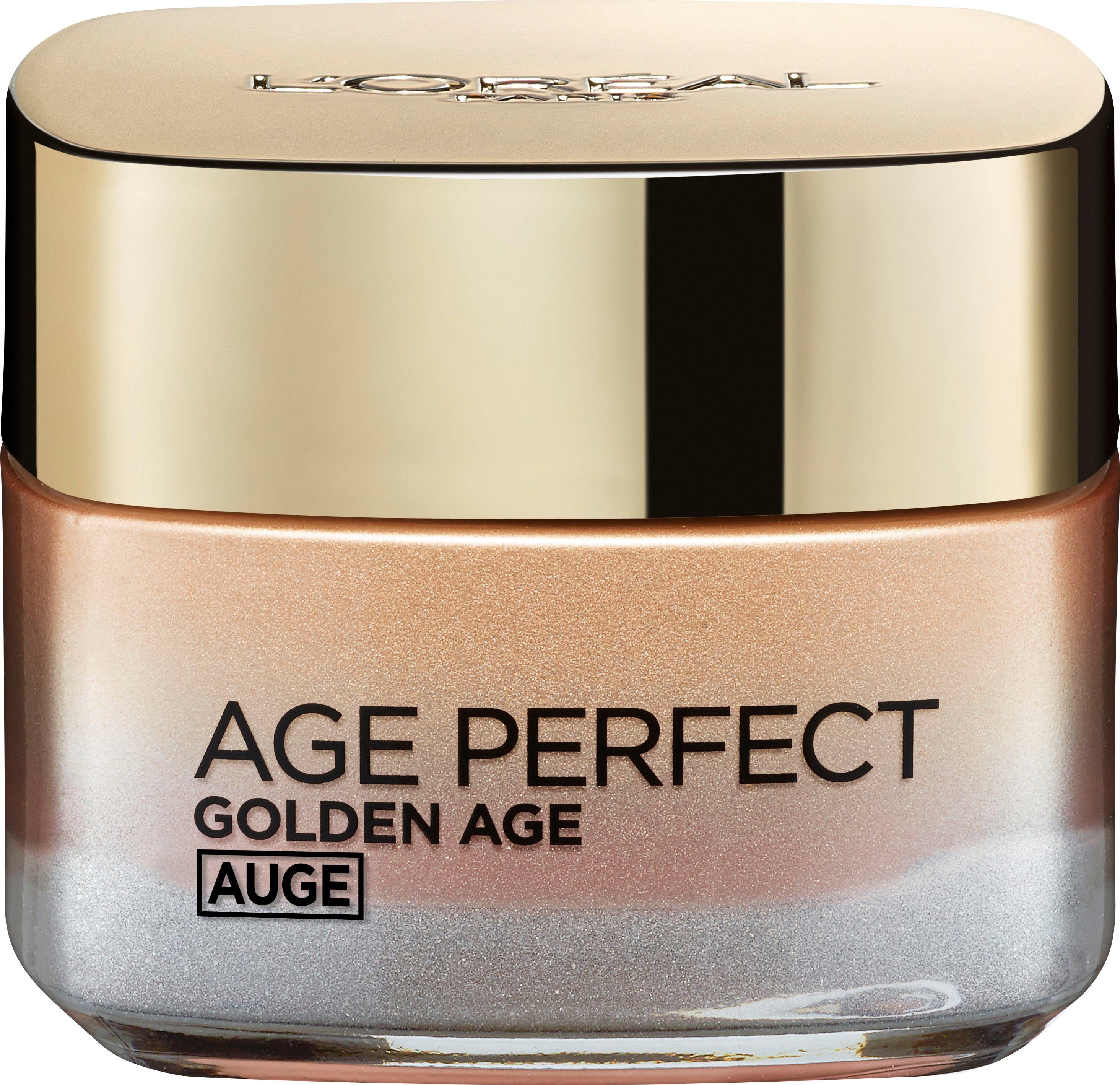 L'ORÉAL PARIS Augenbalsam Age Perfect Golden Age Rosé-Augenpflege, Feuchtigkeitscreme