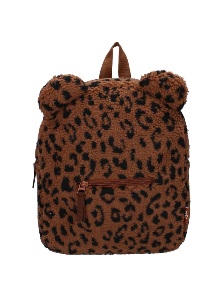 COFI 1453 Prêt Rucksack Buddies For Life Flauschiger Kinder-Rucksack in Braun günstig kaufen 31 cm