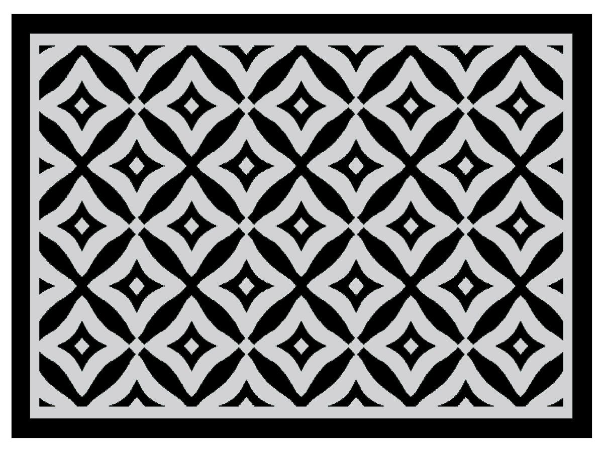Obelink Patio Mat Cube 370 x 270 cm Zeltteppich