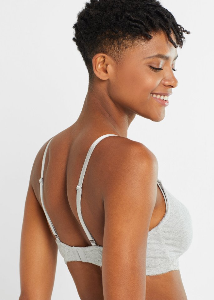 Still-Bralette ohne Bügel mit Bio-Baumwolle (2er Pack)