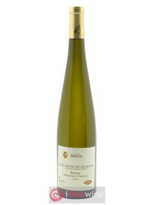 Riesling Vendanges Tardives Grand Cru Zinnkoepflé Vendanges Tardives Agathe Bursin  2019 - Lot de 1 Bouteille
