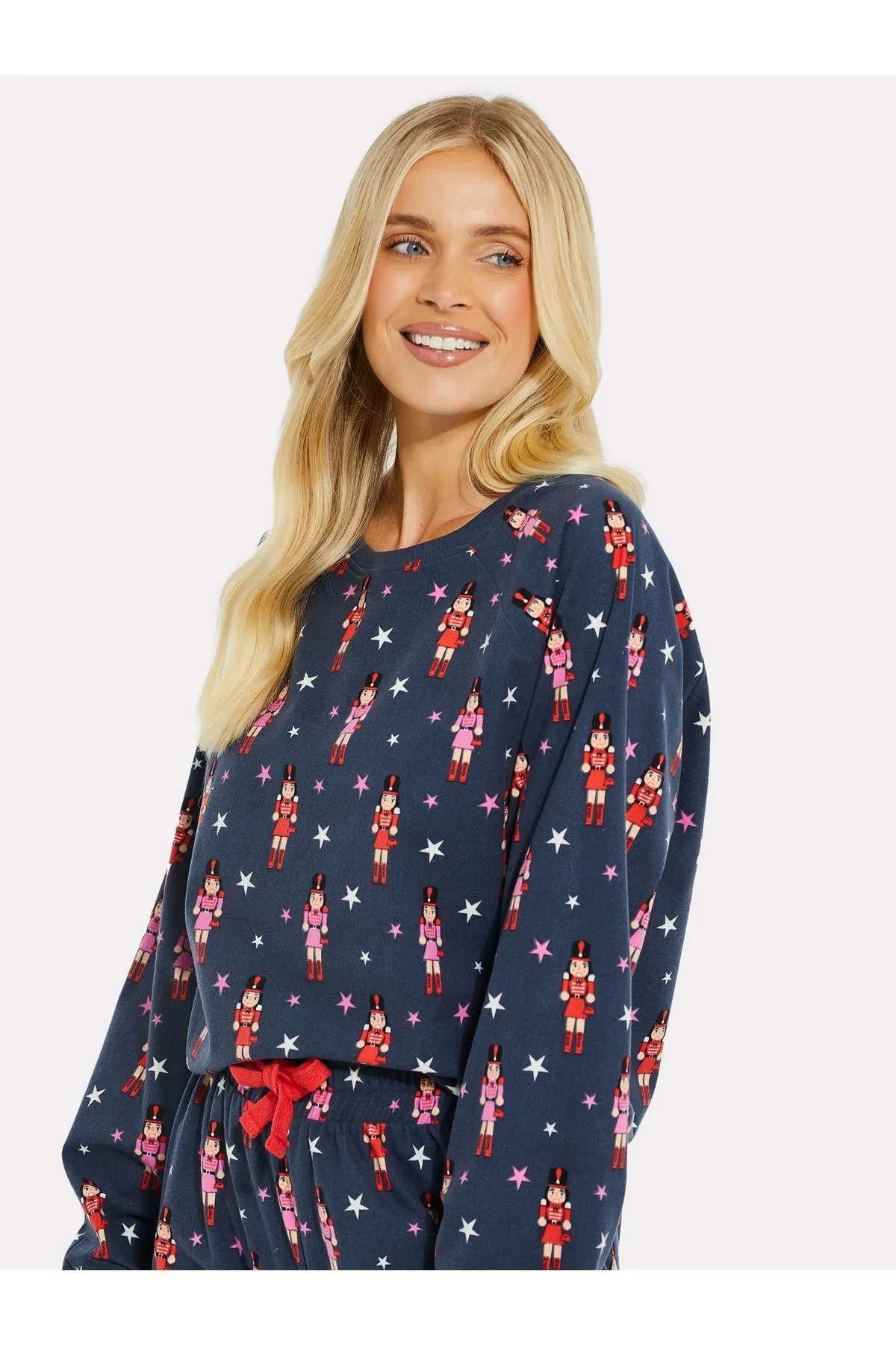 Threadbare  Pyjama set - Dunkelblau - Landschaft