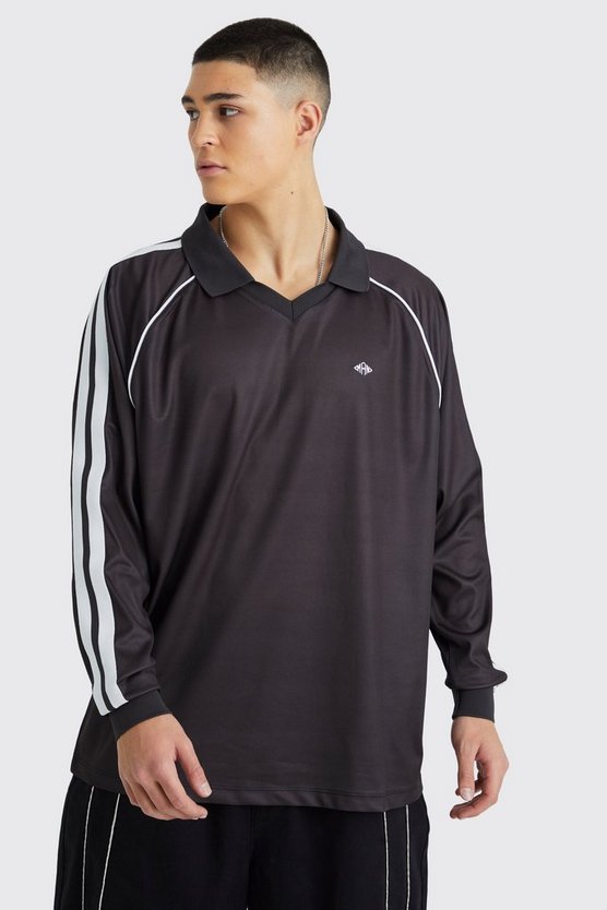 Mesh Raglan Football-Hemd