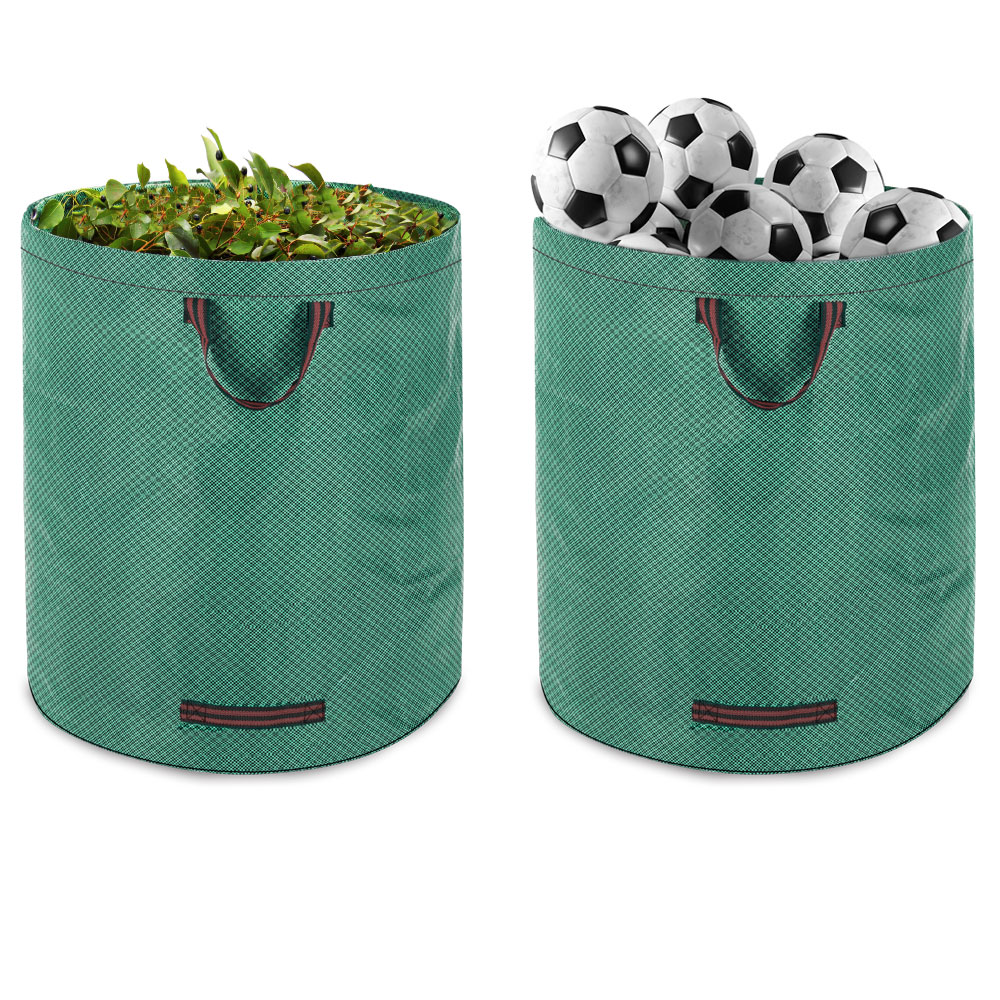Gardebruk Laubsack 280l 2er Set 77 x 67cm grün