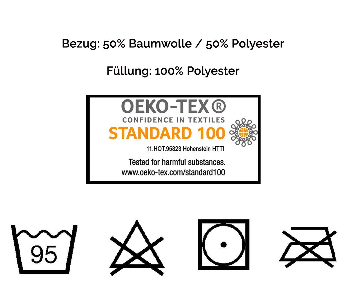 Kinderbettdecke + Kopfkissen, ZOLLNER, Füllung: 100% Polyester, 100% Polyester, temperaturausgleichend, Allergiker geeignet