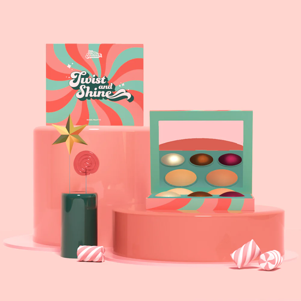 Twist & Shine Face - Magická paleta - Paleta na tvár