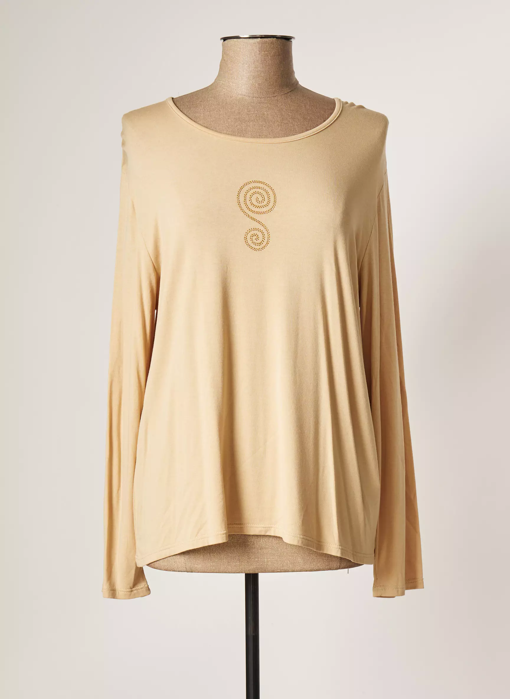 Pauporte Tshirts Femme couleur beige