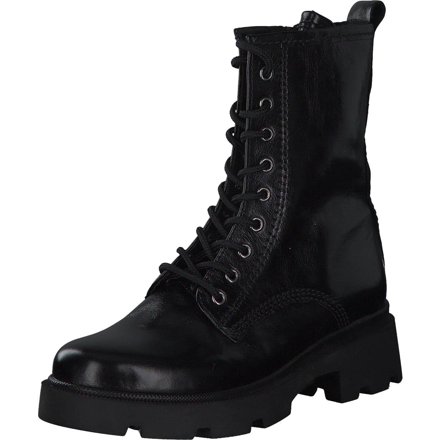 Gabor 92.755, Schnürstiefeletten, Damen, Schwarz