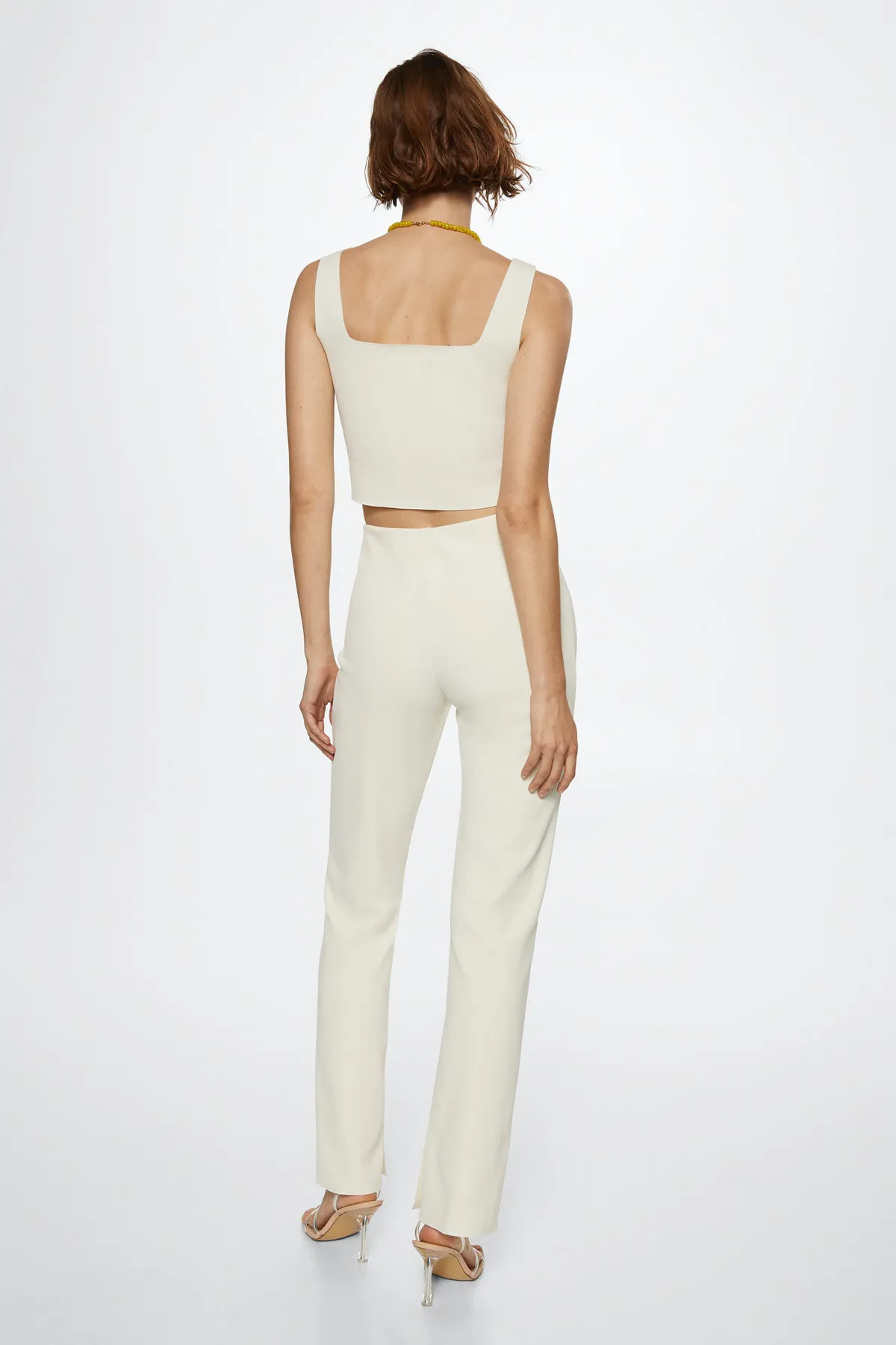 MANGO Woman  Natürliche Hosen für Damen