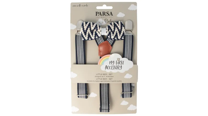 PARSA Beauty Baby Little Boy-Set Blau-Weiß