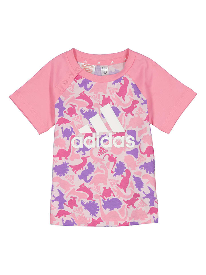 adidas 2tlg. Outfit in Rosa günstig kaufen