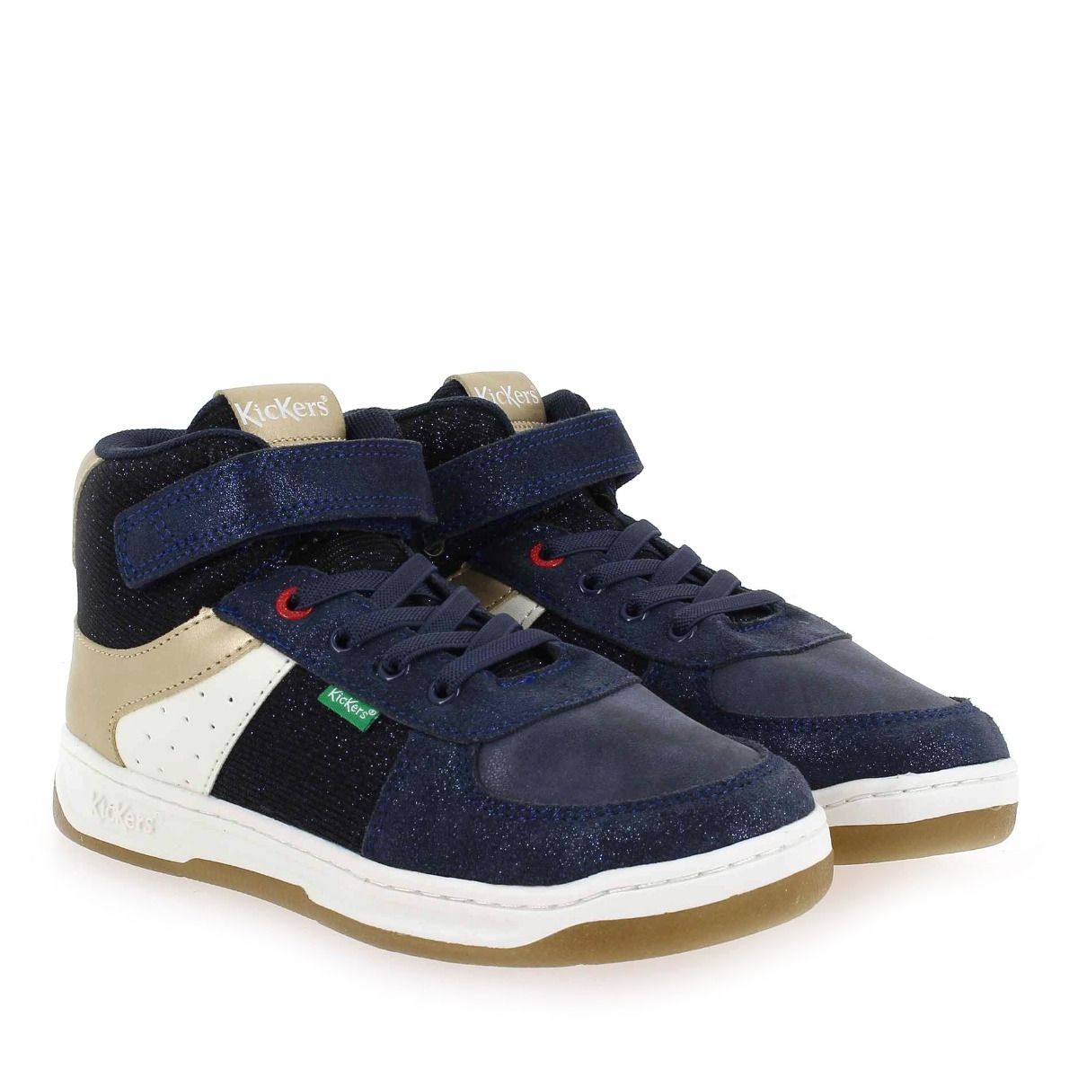 Kickers  KICKALIEN - Marine Doré