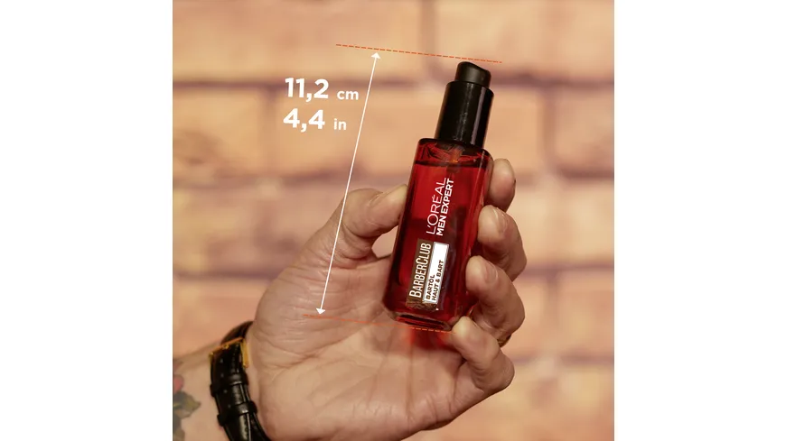 L'oréal Men Expert Barber Club Bartöl für Haut und Bart 30ml mit ätherischem Zedernholzöl 30 ml