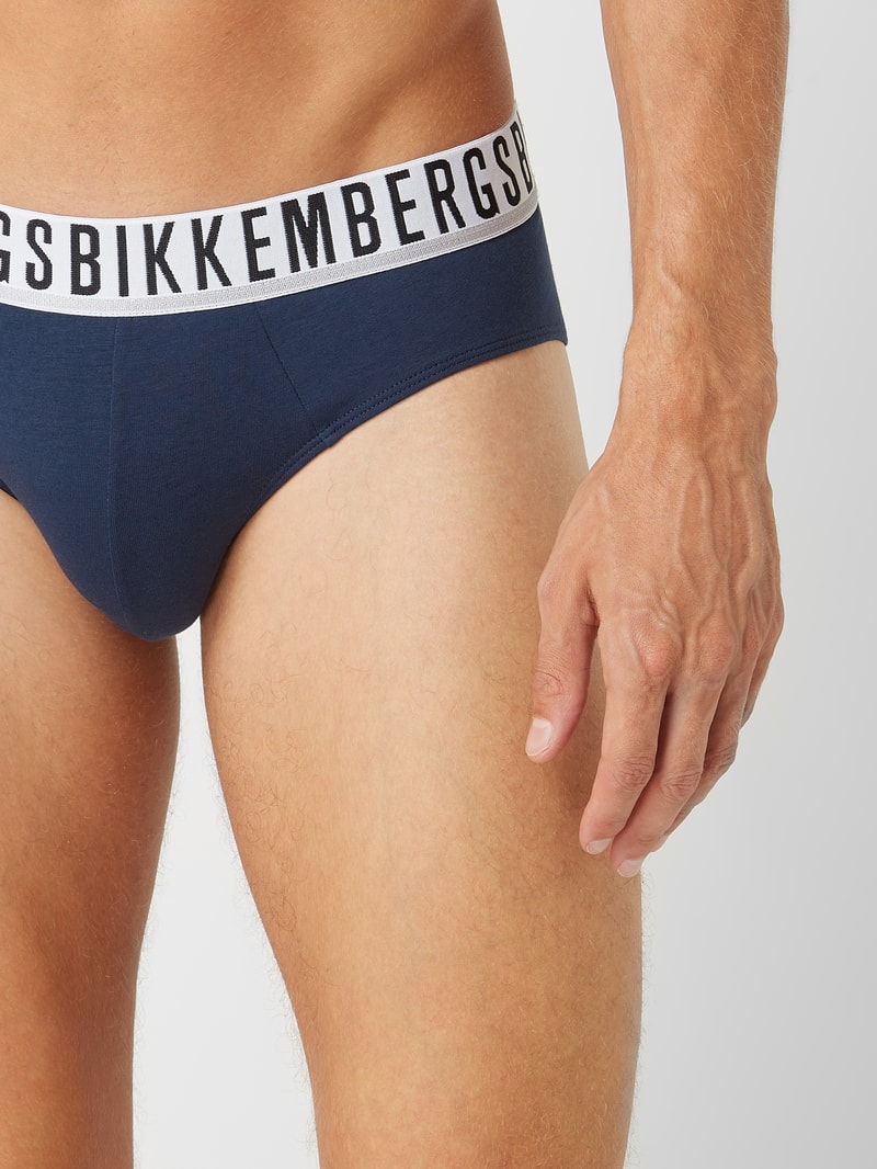 Slip im 2er-Pack in marineblau