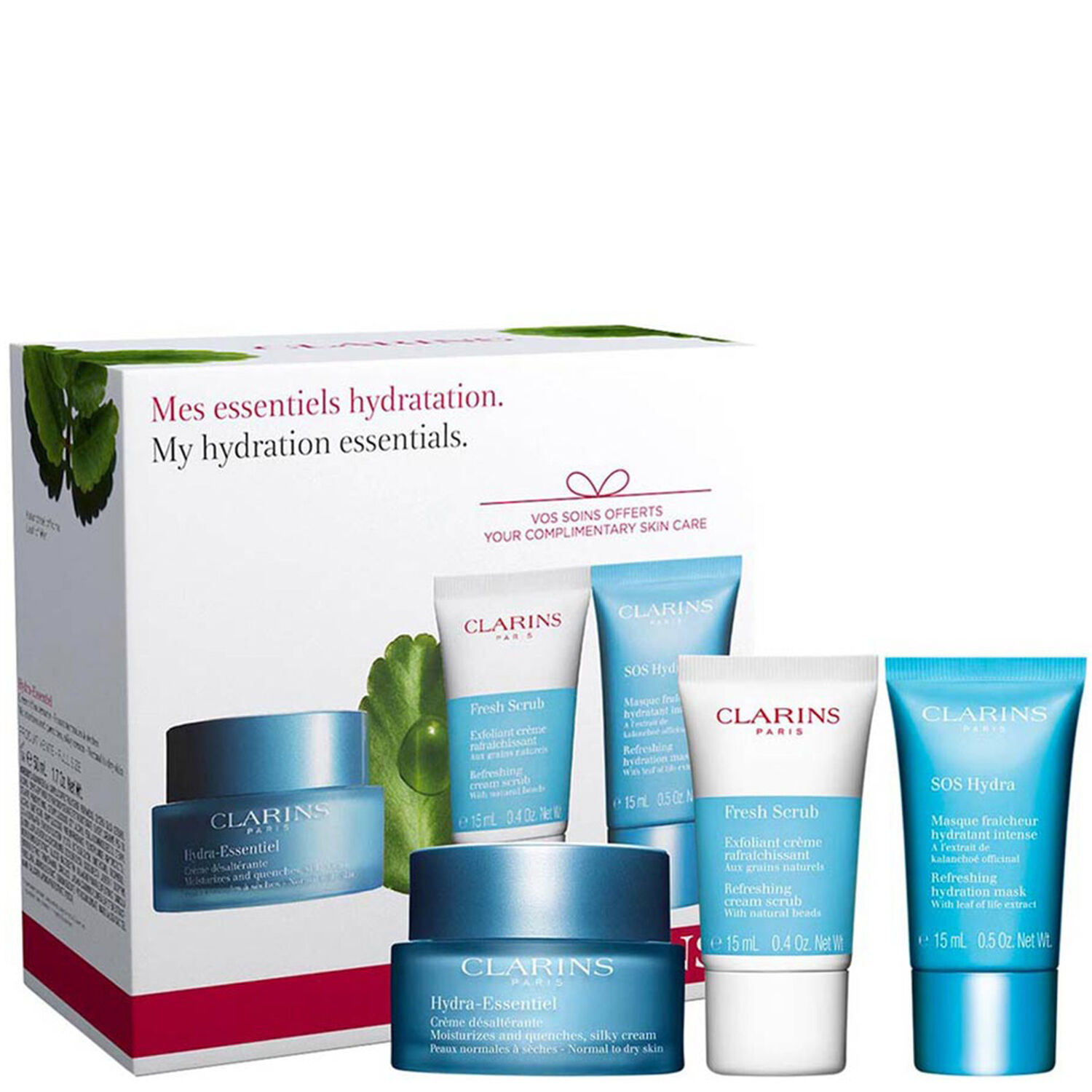 Clarins Mes essentiels hydratation Coffret Soin Visage Hydratant