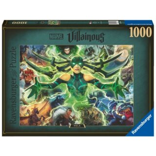 Marvel Villainous Puzzle Hela (1000 Teile)