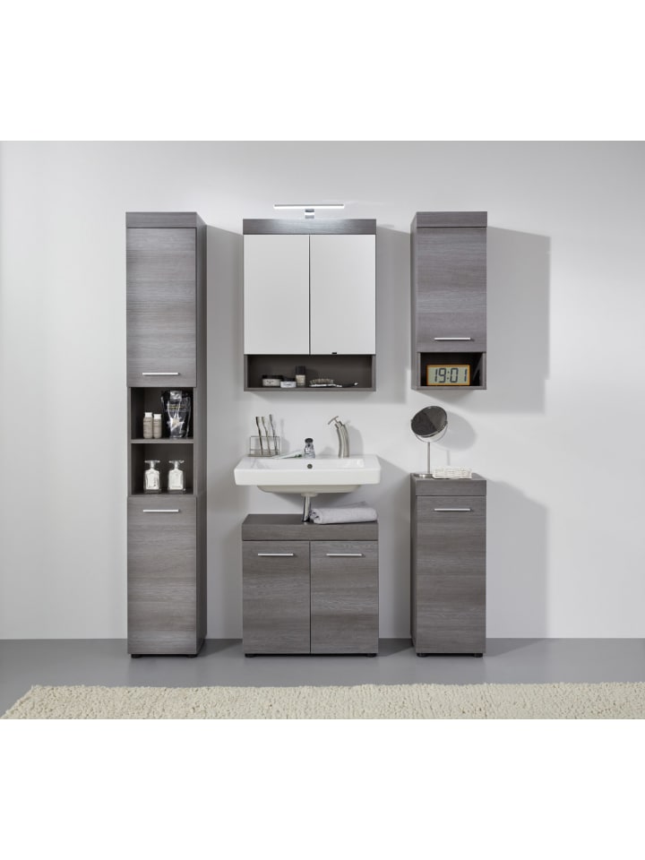 ebuy24 Badschrank RunnerMoon Silber 30 x 31 cm günstig kaufen onesize