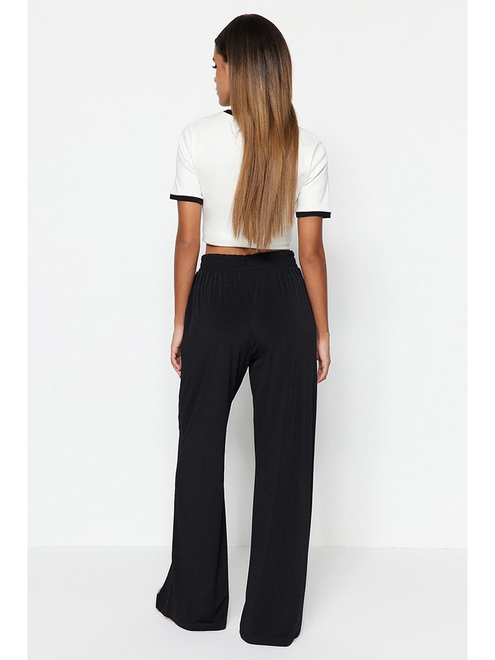 trendyol Hose in Schwarz günstig kaufen