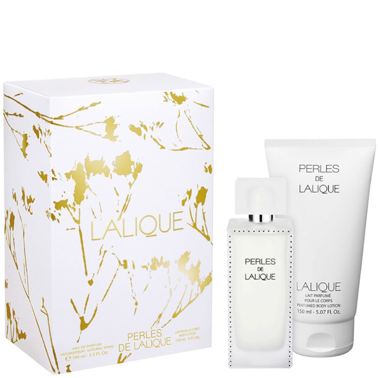 Lalique Perles de Lalique Coffret Eau de Parfum 100 ml + Lait Parfumé 150 ml