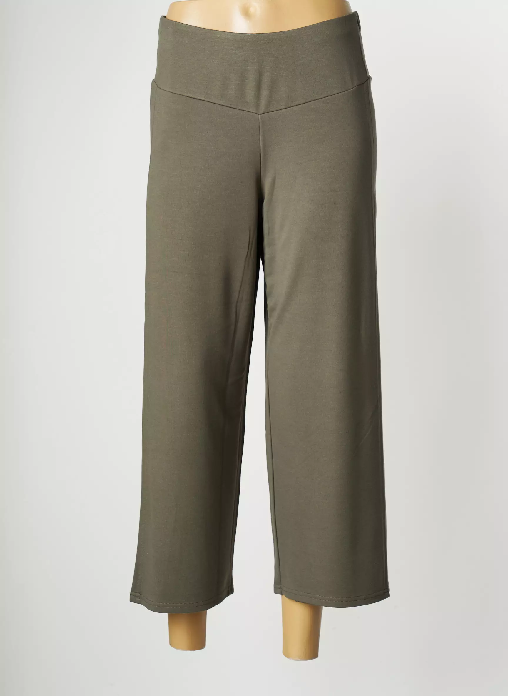 Kalisson Pantalon7 8 Femme couleur vert