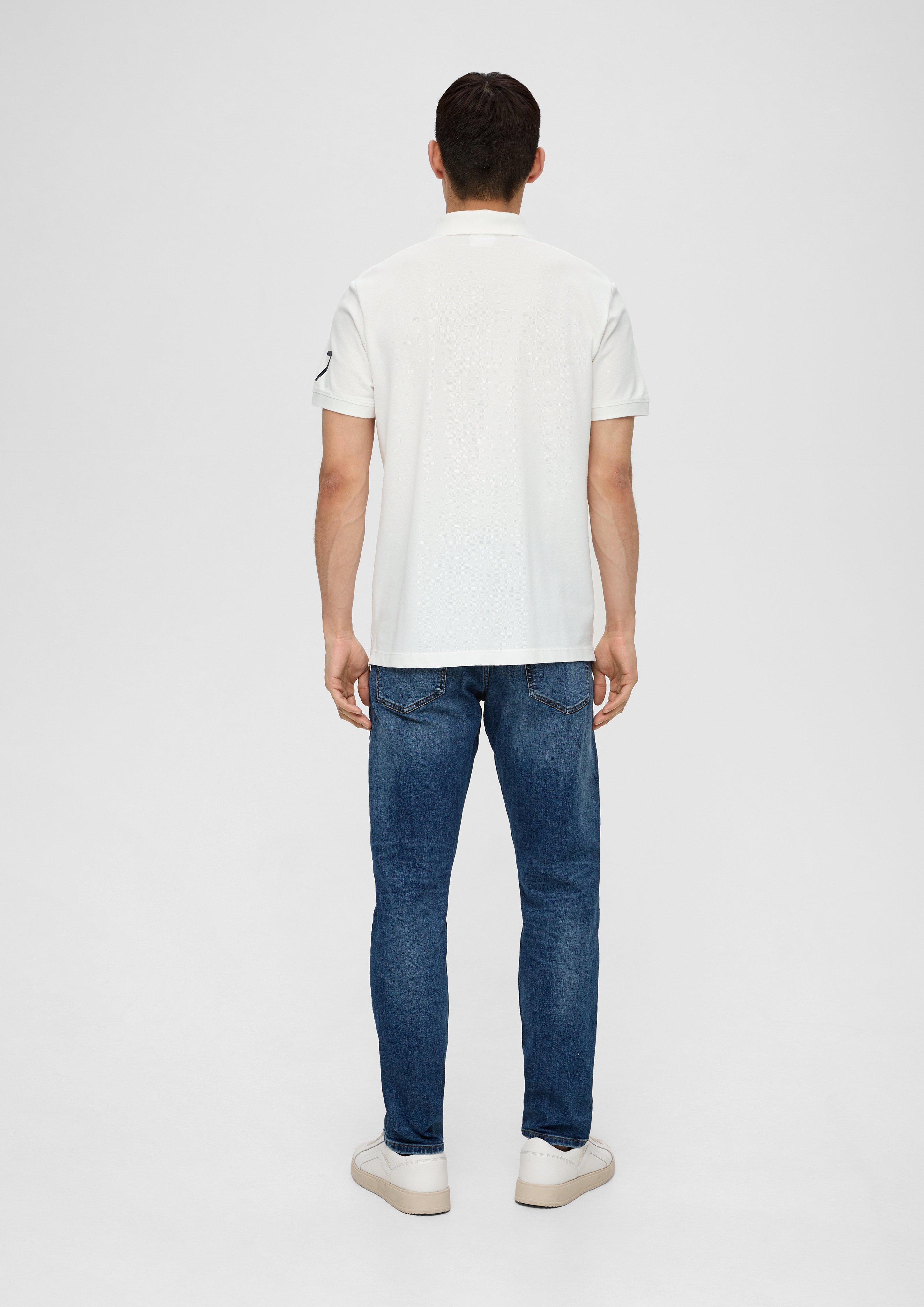 Poloshirt aus Baumwollstretch  2135699-01D1