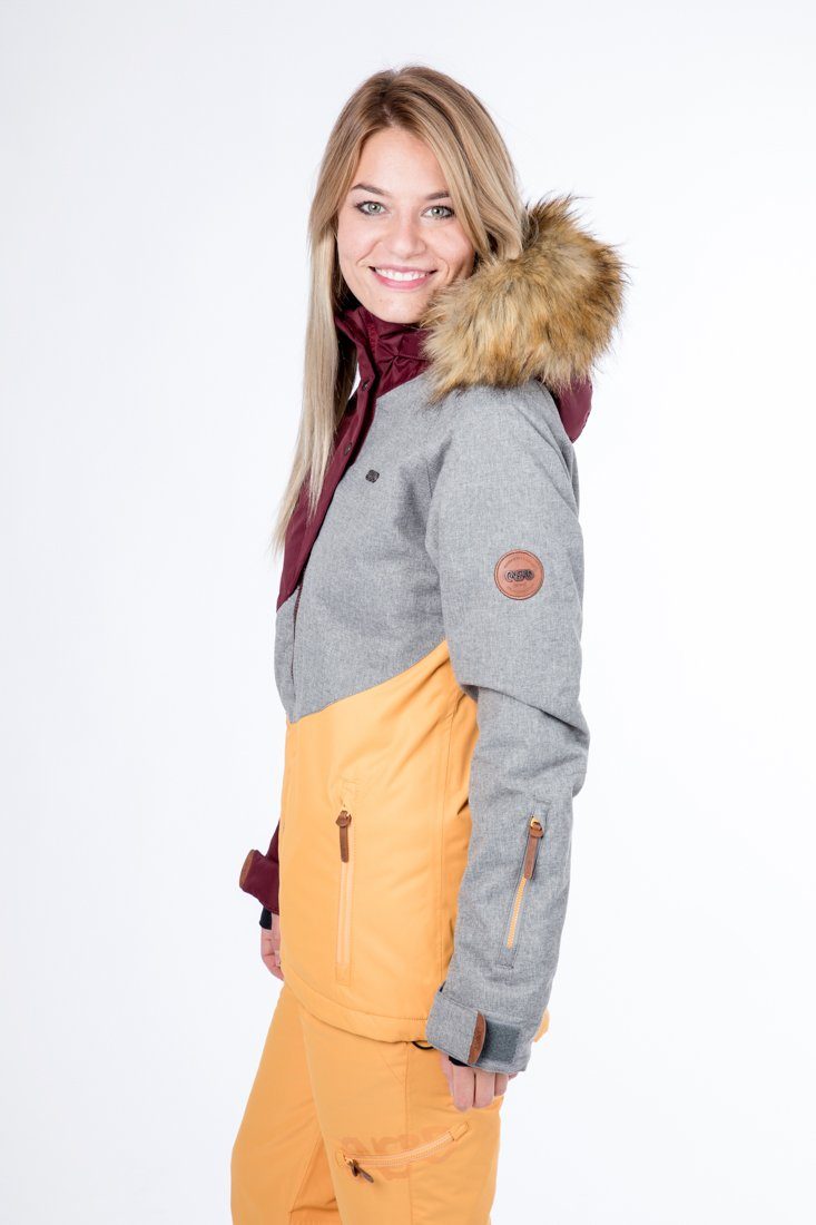 CNSRD Skijacke JILIAN A CS WOMEN Mit abnehmbarem Kunstfellkragen