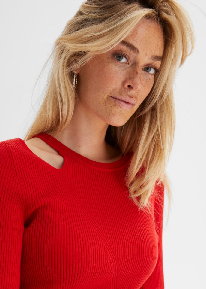 Pullover mit Cut-Out