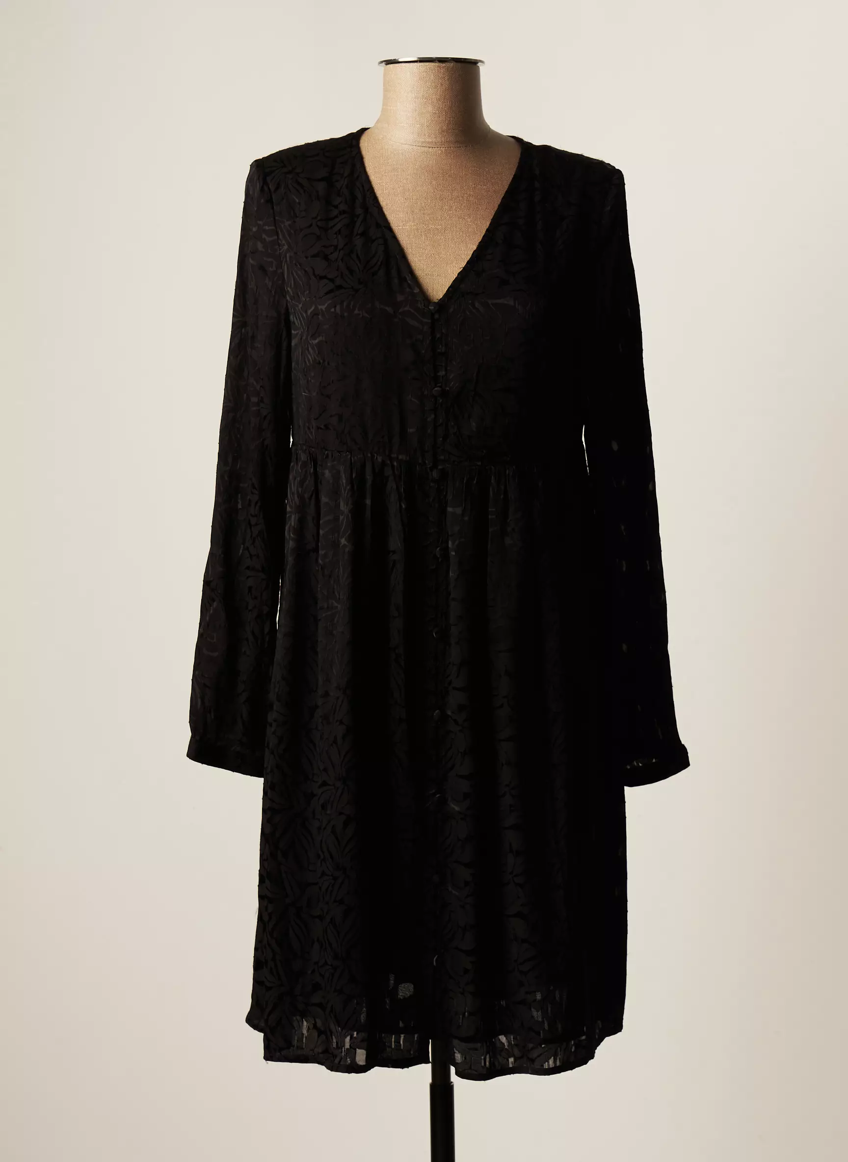 Le Temps Des Cerises Robes Mi Longues Femme couleur noir