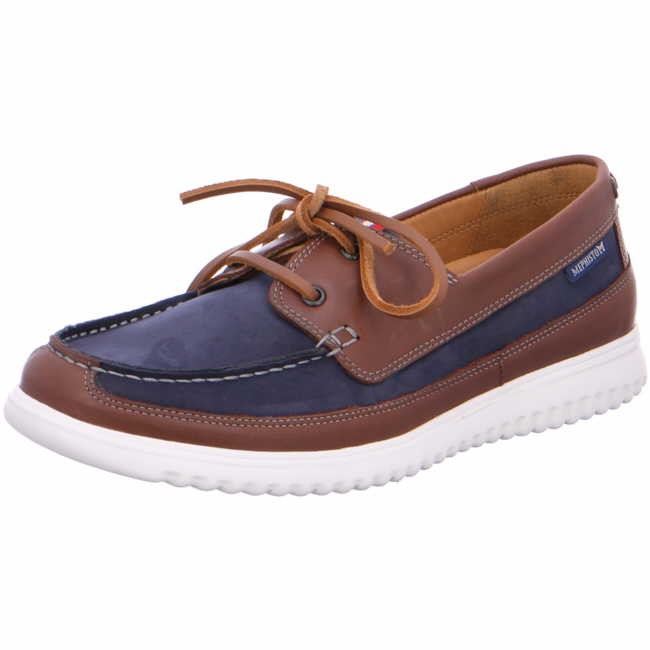 MEPHISTO Klassische Slipper blau NAVY