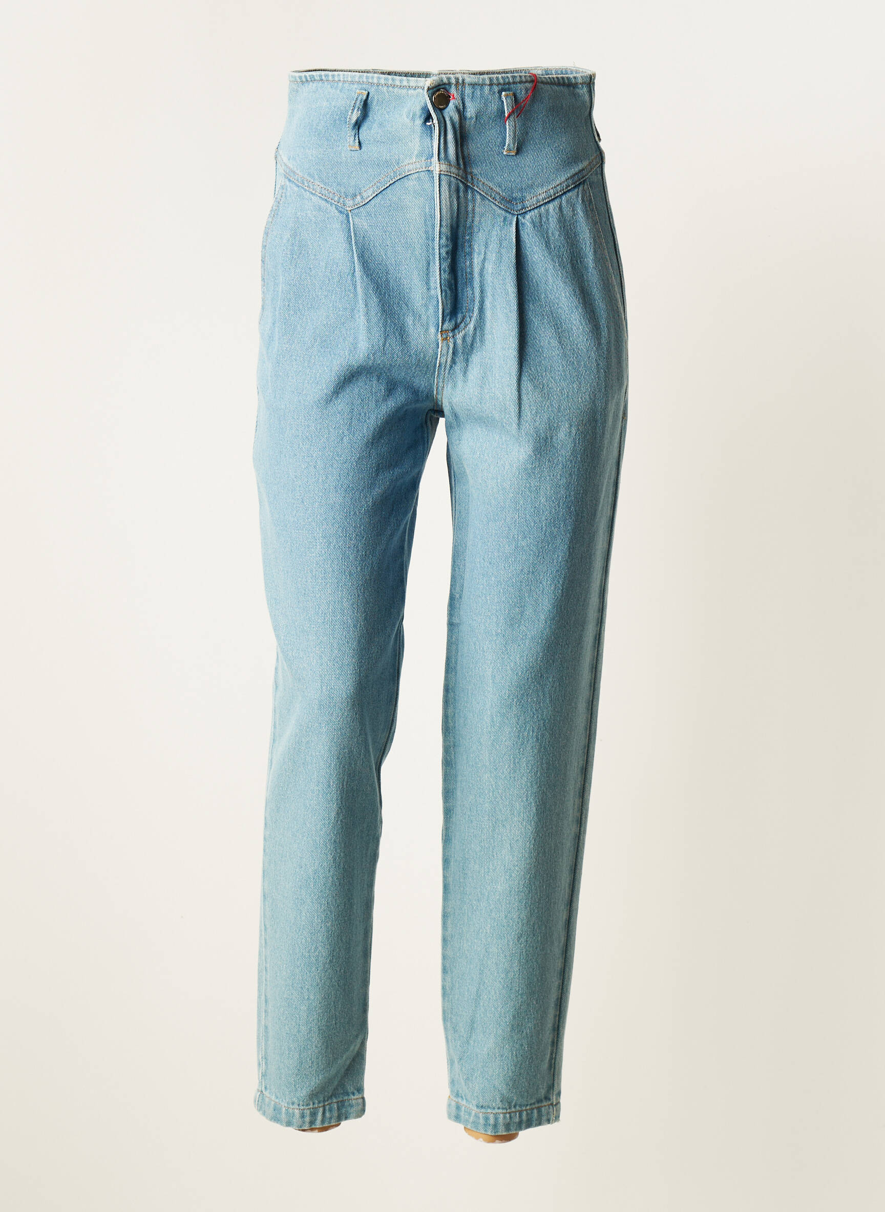 Temperatura Jeans Coupe Droite Femme couleur bleu