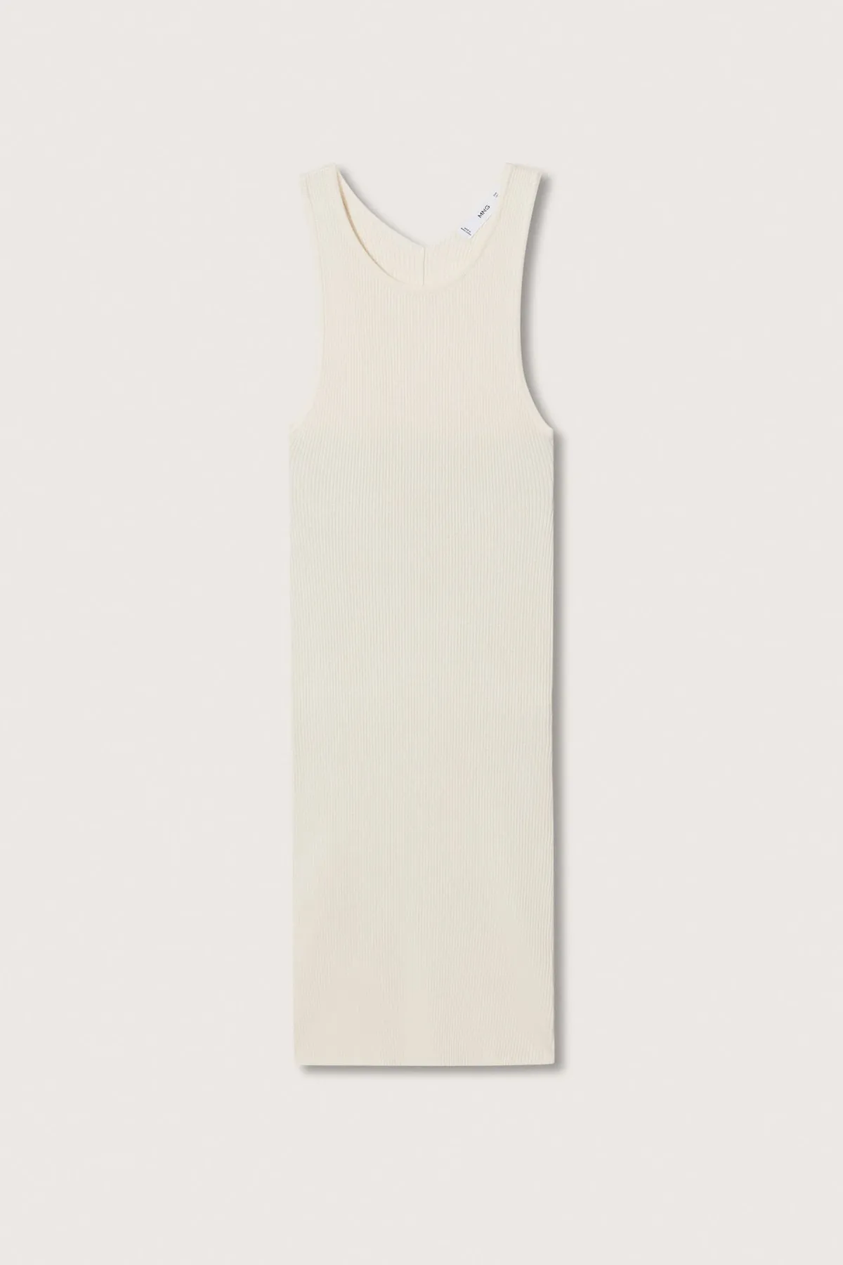 MANGO  Weißes Damenkleid 37000169