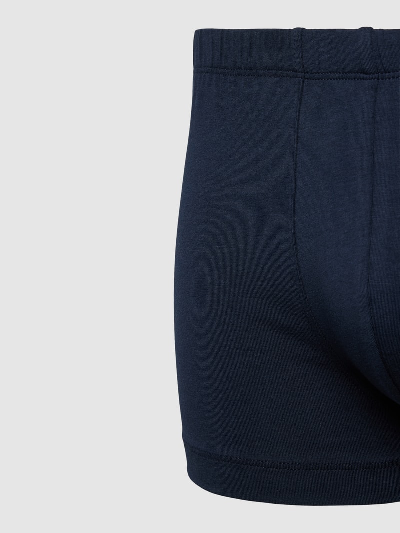 Trunks mit elastischem Bund im 3er-Pack in dunkelblau